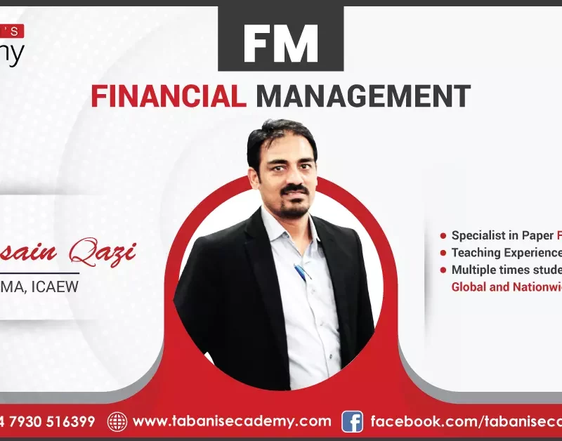 FM | Financial Management ACCA Online Course - Illustrating Financial Optimization and Management Strategies at Tabanisecademy