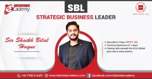 SBL Urdu | Strategic Business Leader Urdu ACCA Online Course - Illustrating Leadership Excellence and Strategic Thinking at Tabanisecademy