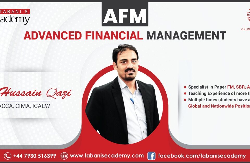 AFM Advanced Financial Management Urdu at tabanisecademy